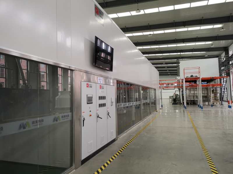 噴粉生產(chǎn)線設(shè)備工程案例