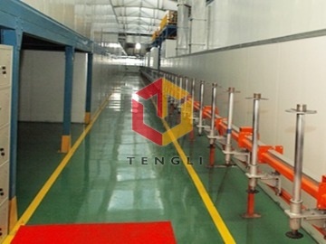 汽車(chē)輪殻噴涂線